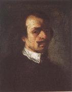 MOLA, Pier Francesco Self-Portrait oil painting artist
